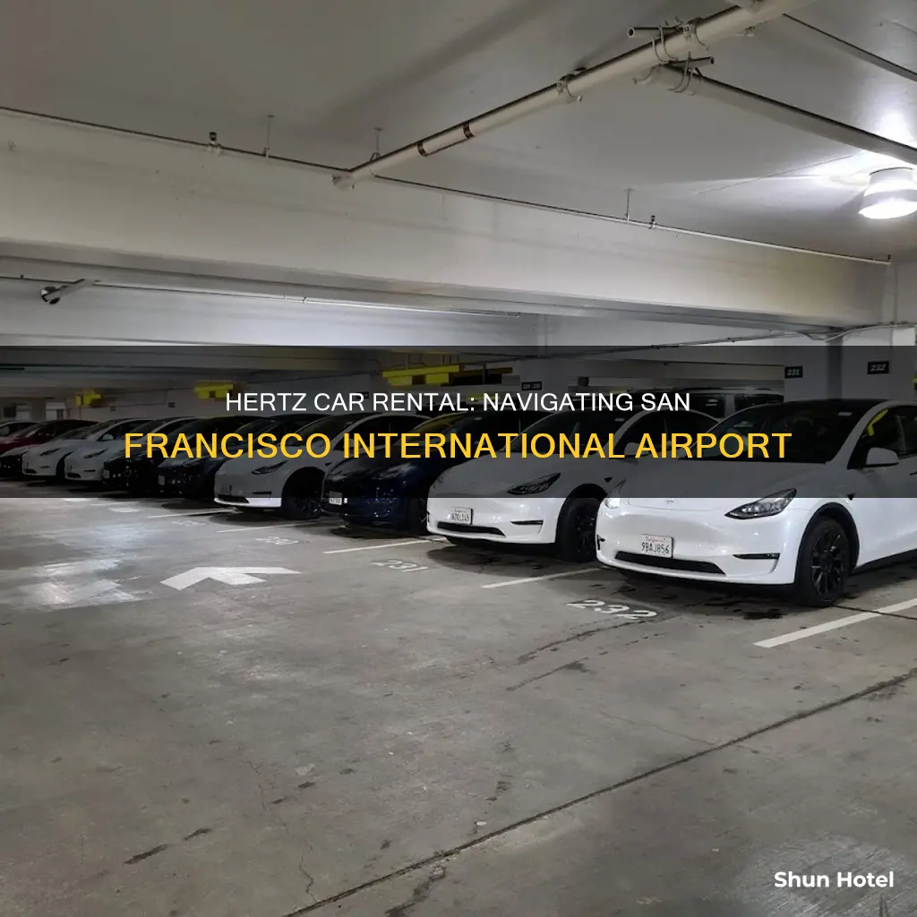 where is hertz at sfo airport