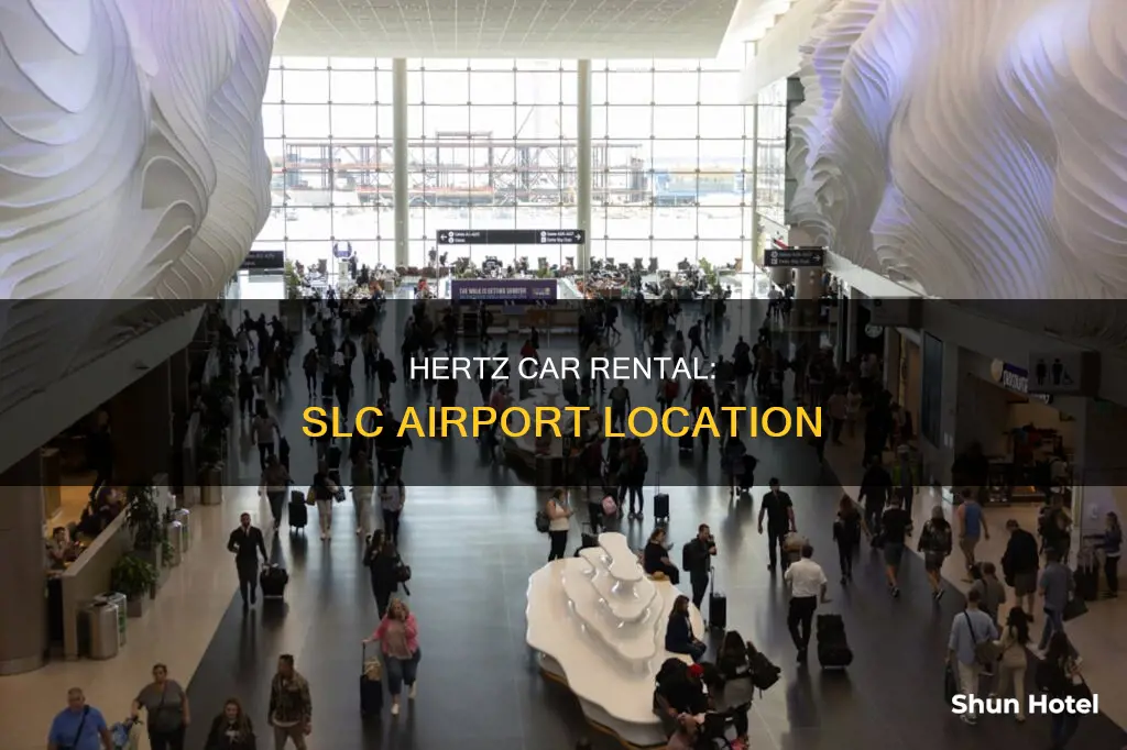 where is hertz at slc airport