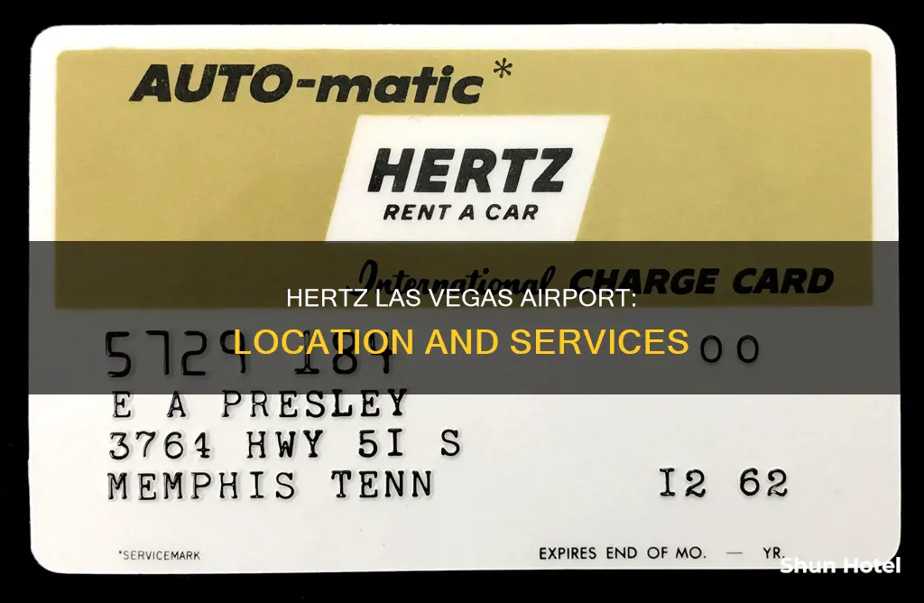 where is hertz las vegas airport