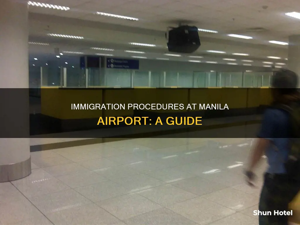 where is immigration at manila airport