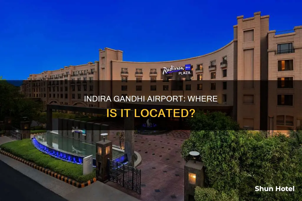 where is indira gandhi airport located