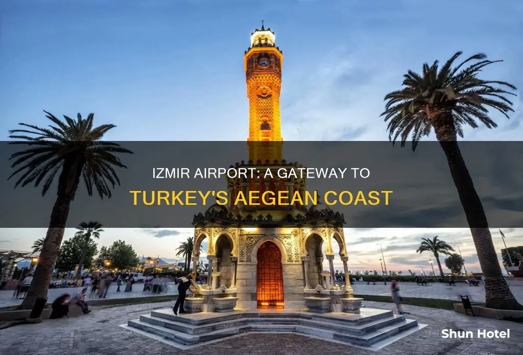 where is izmir airport in turkey