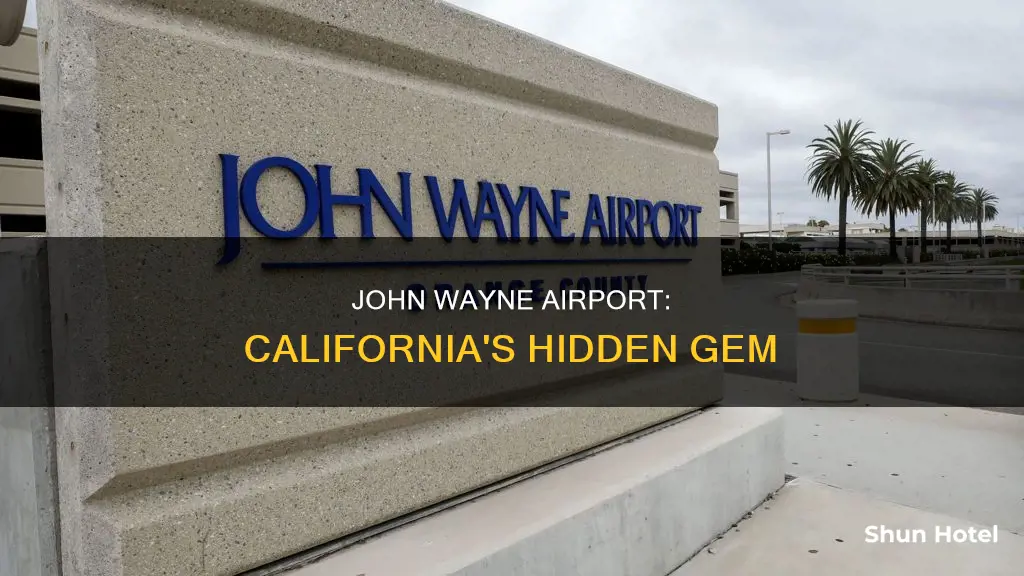 where is john wayne airport california
