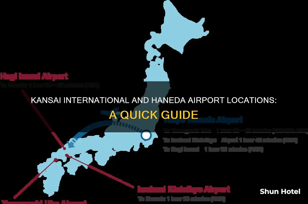 where is kansai international airport and haneda airport