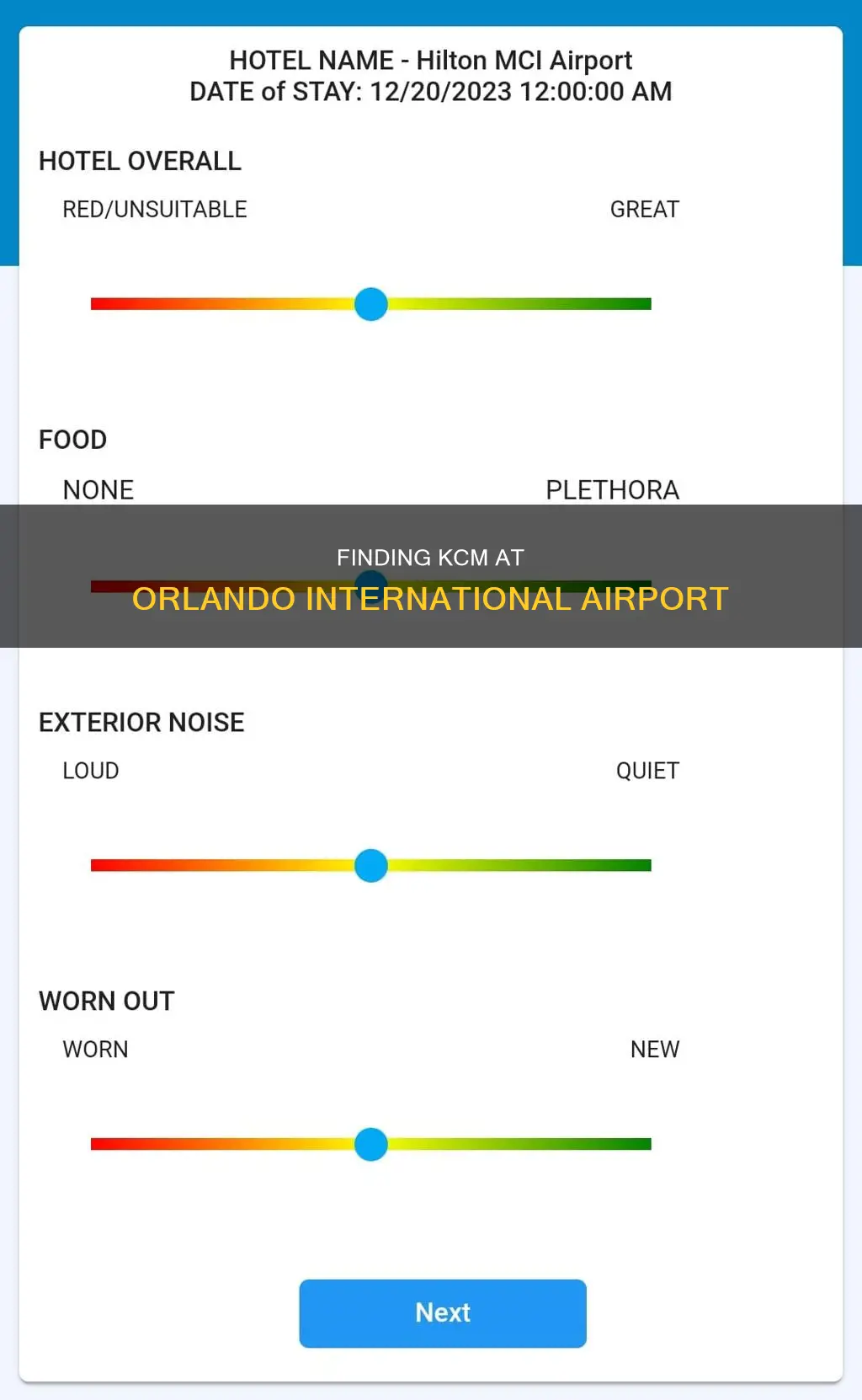 where is kcm at mco airport