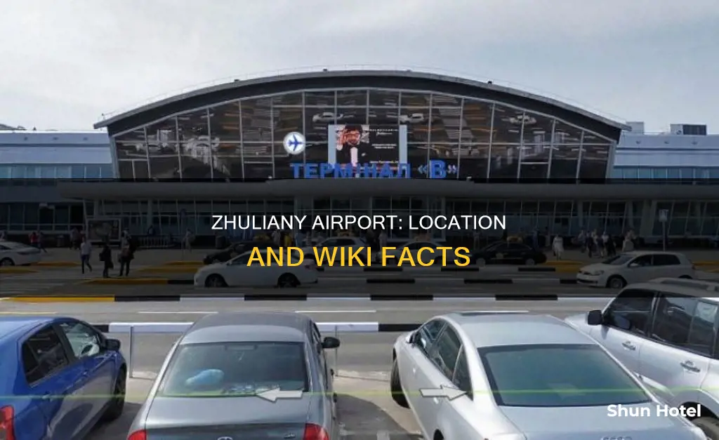 where is kiev zhuliany airport wiki
