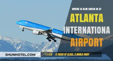 KLM Check-In Location Guide for Atlanta International Airport