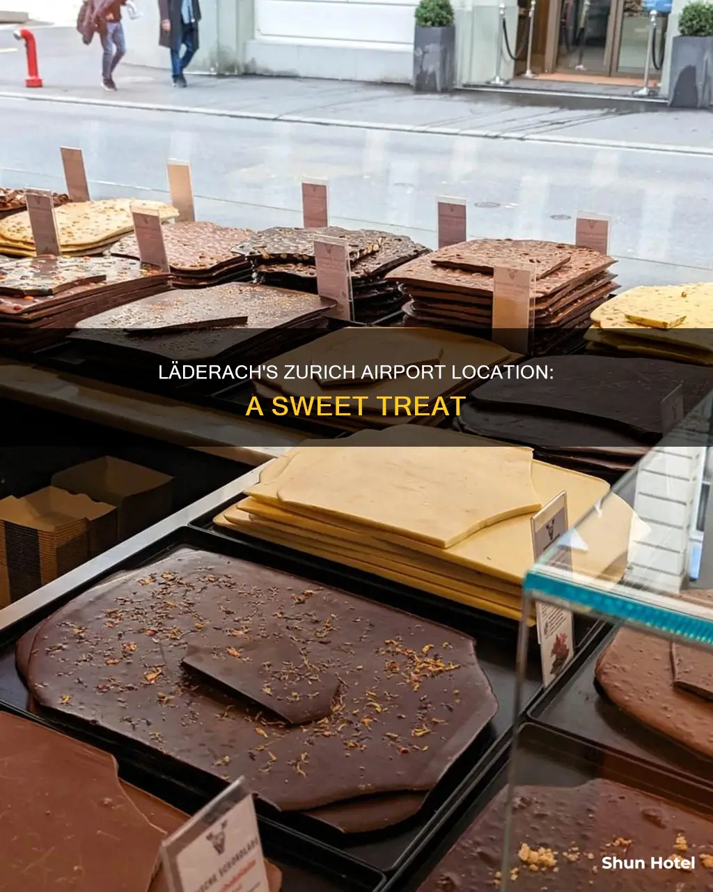 where is laderach in zurich airport