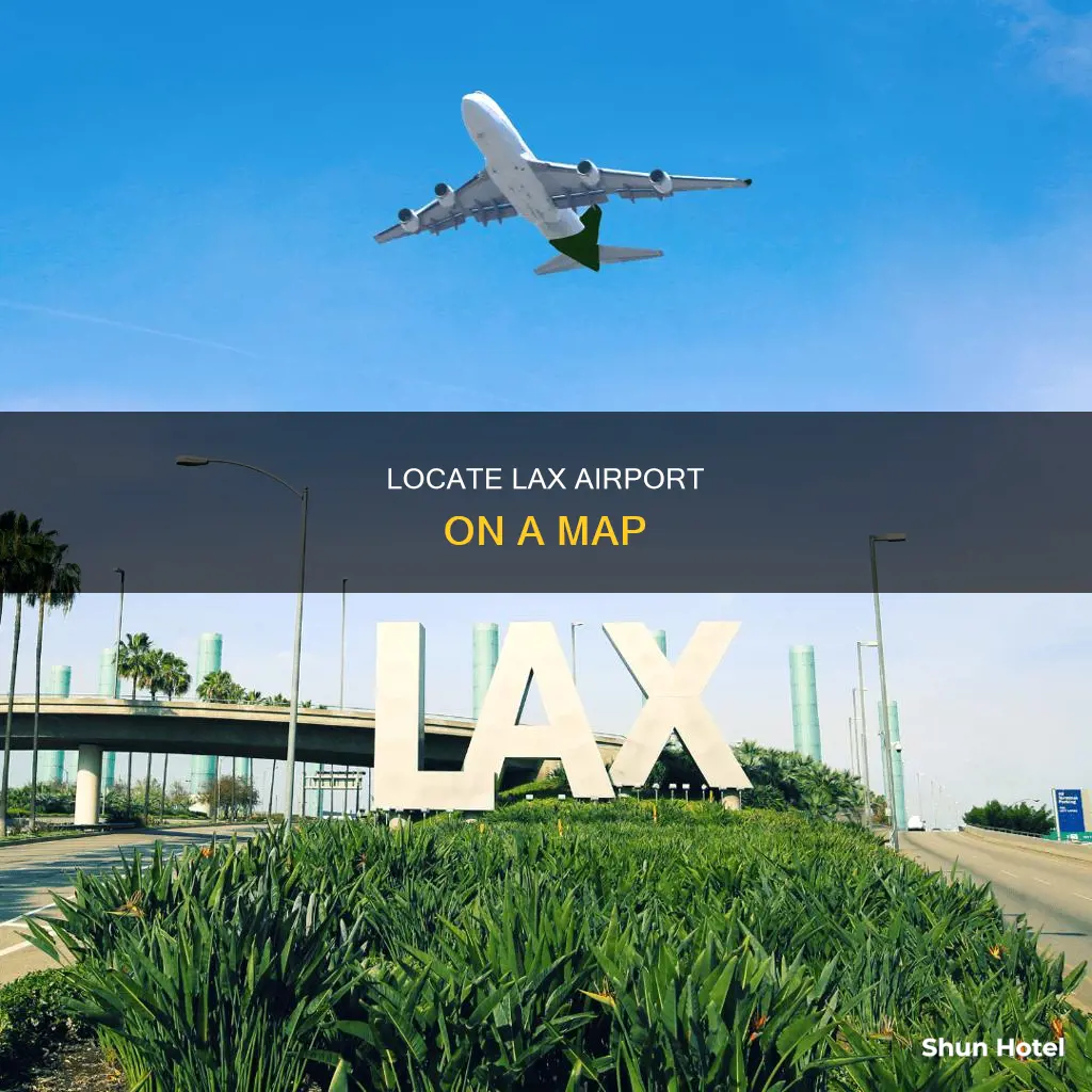where is lax airport located map