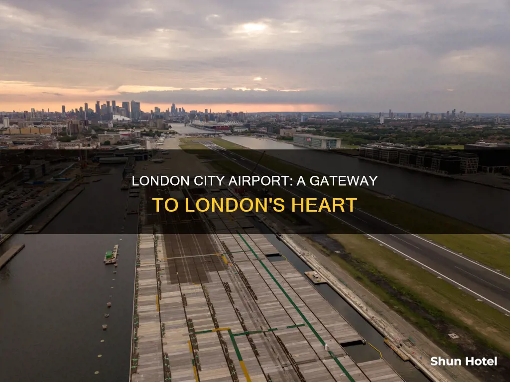 where is lcy airport in london
