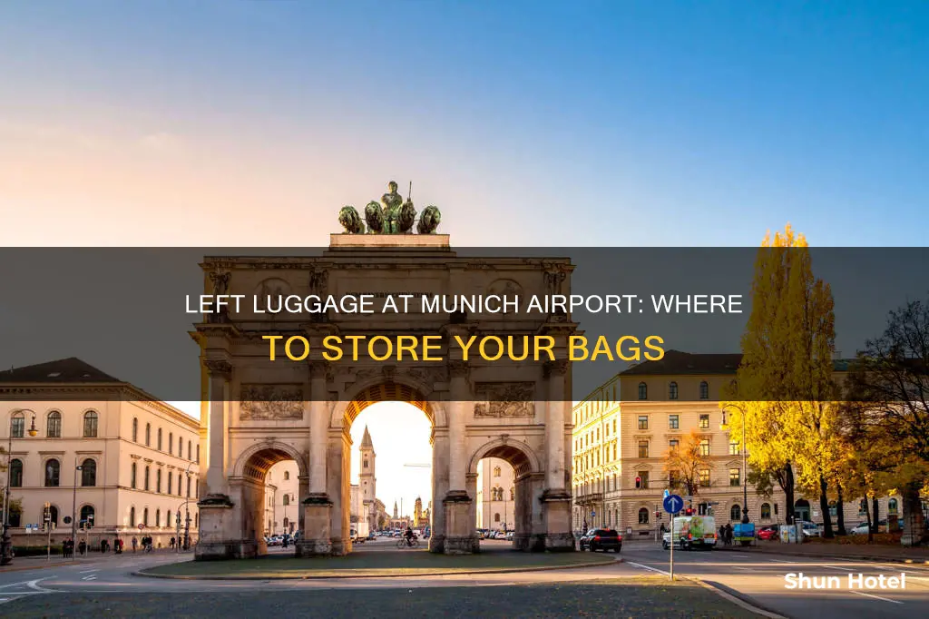 where is left luggage munich airport