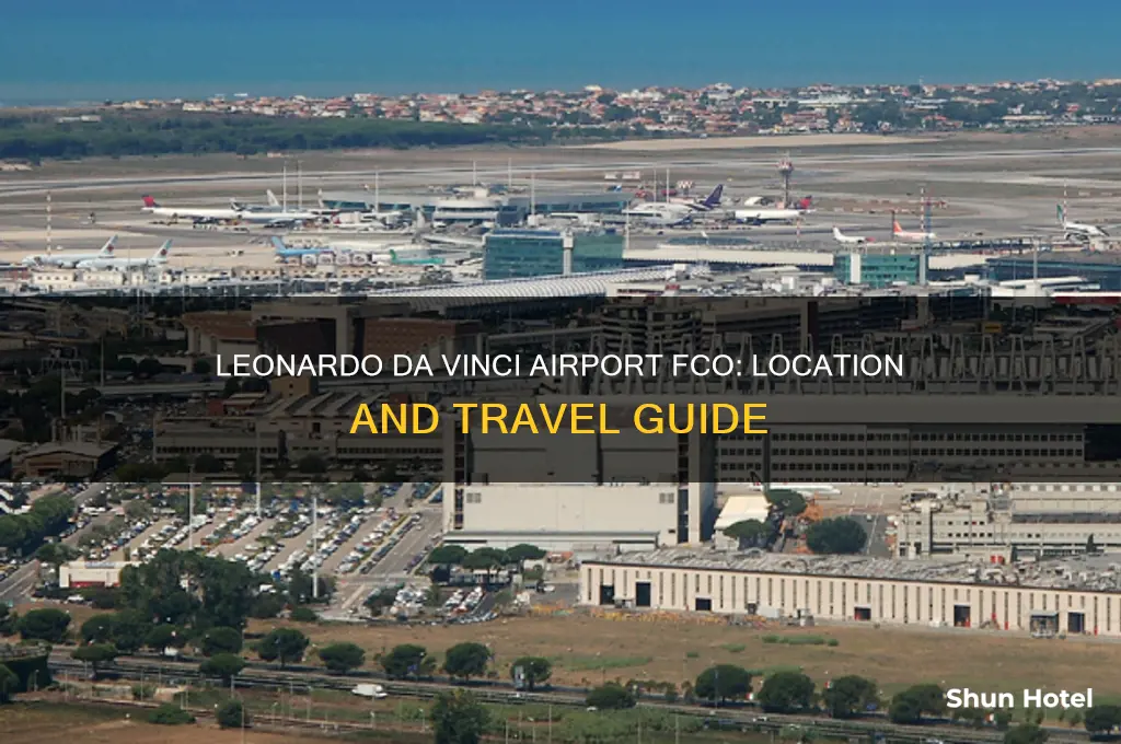where is leonardo da vinci international airport fco