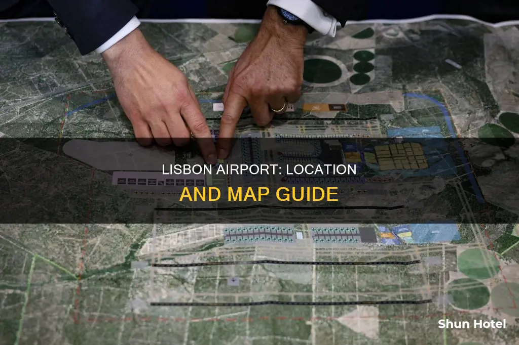 where is lisbon airport on map