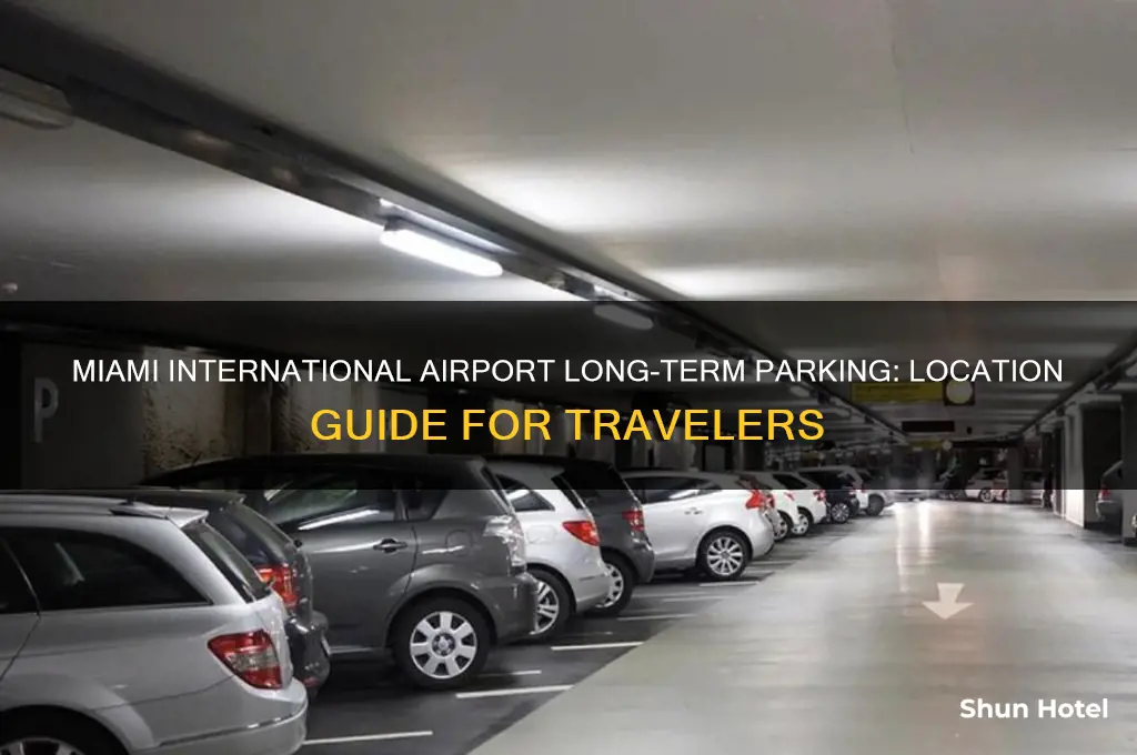 where is long term parking at miami international airport