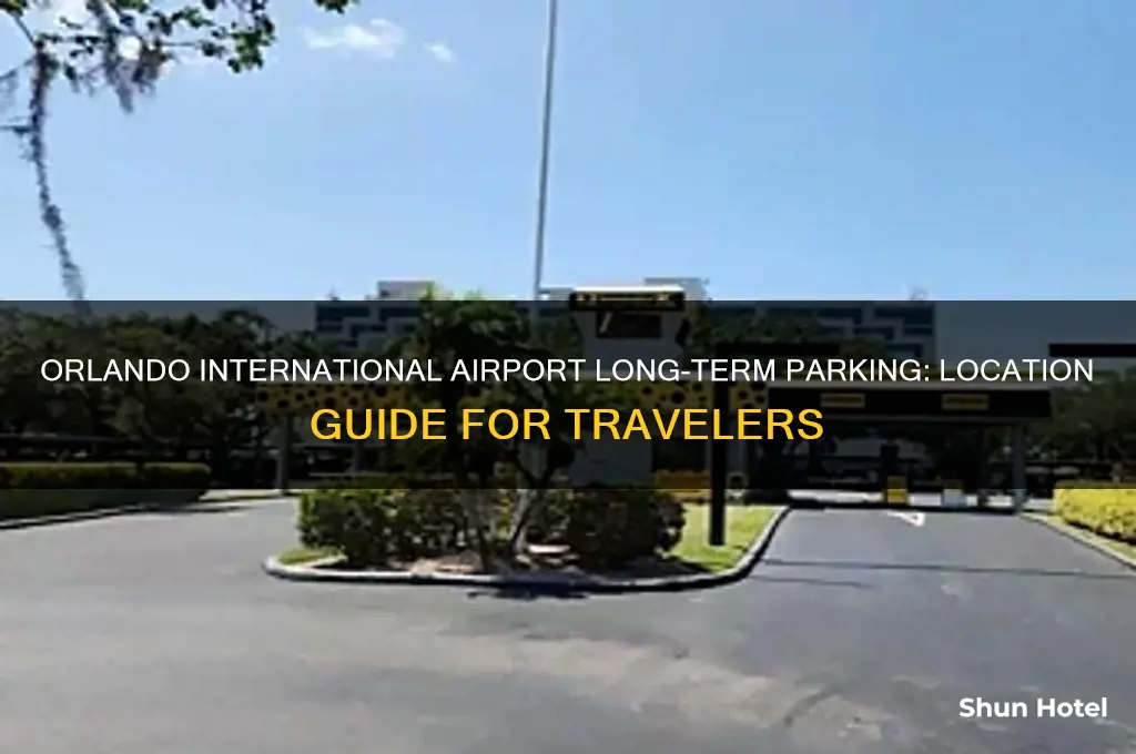 where is long term parking at orlando international airport