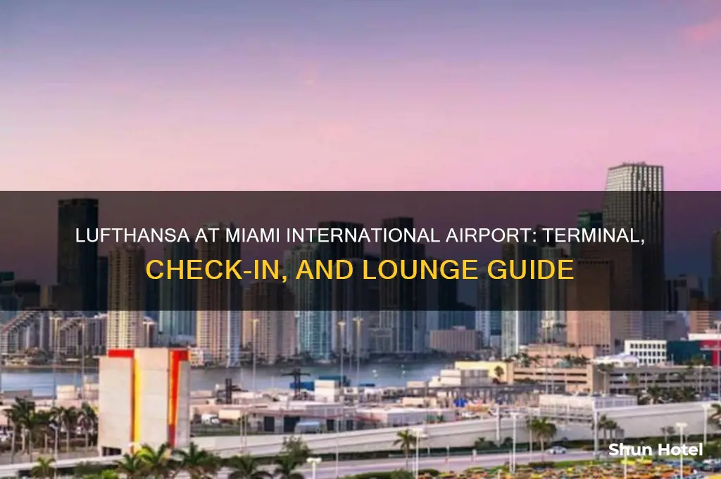 where is lufthansa at miami international airport