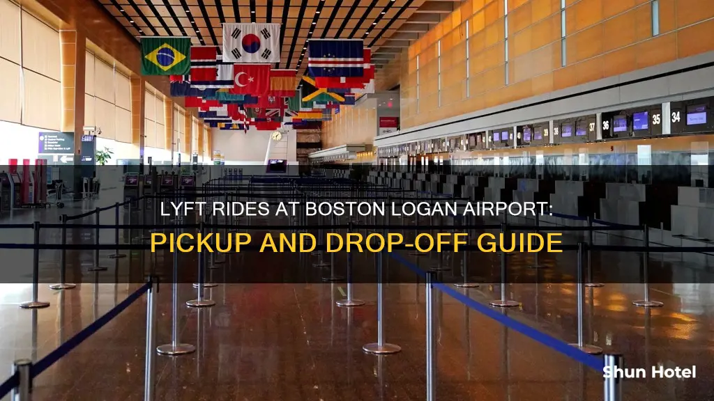 where is lyft at boston airport