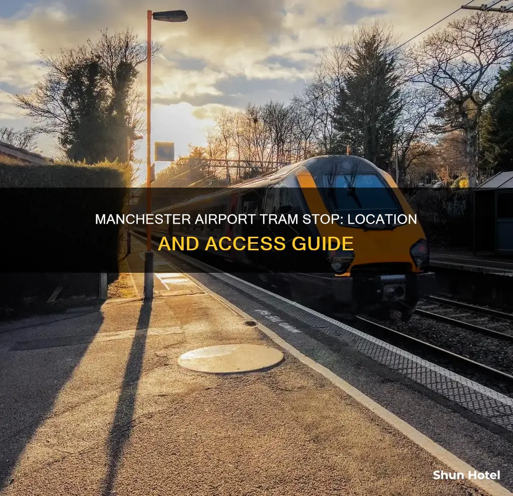 where is manchester airport tram stop