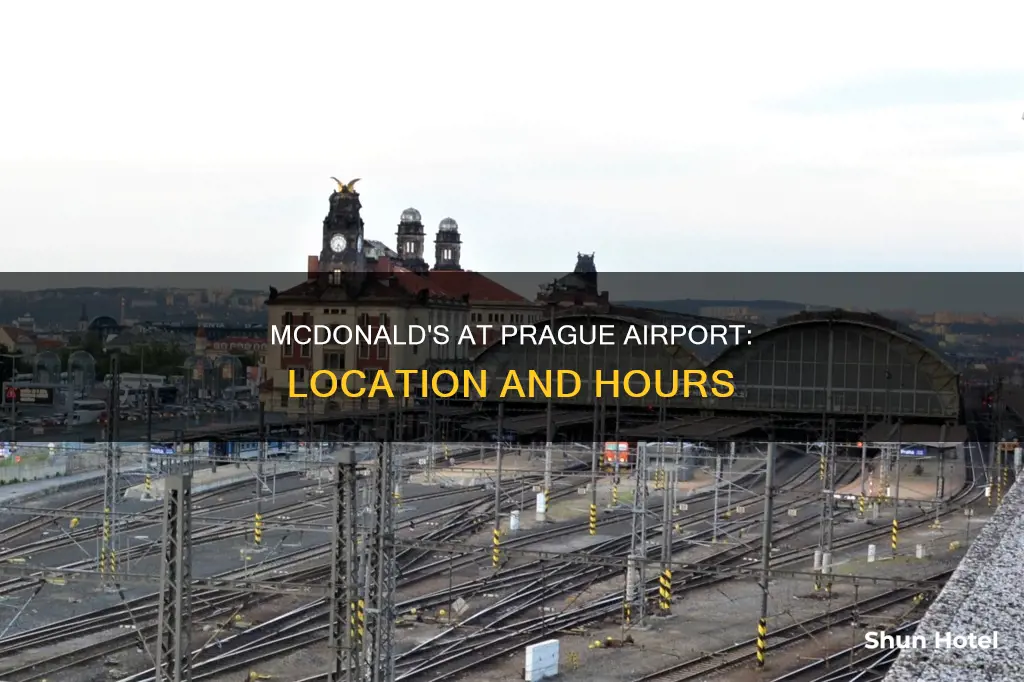 where is mcdonalds in prague airport