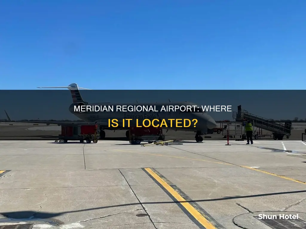 where is meridian regional airport located