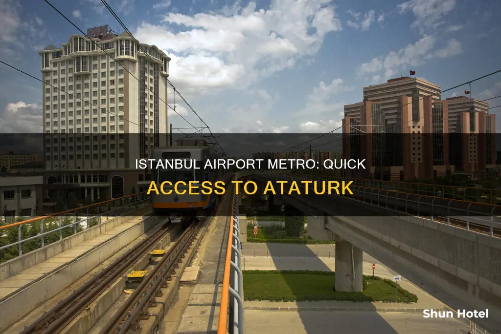 where is metro in ataturk airport