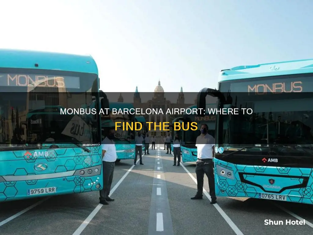 where is monbus at barcelona airport