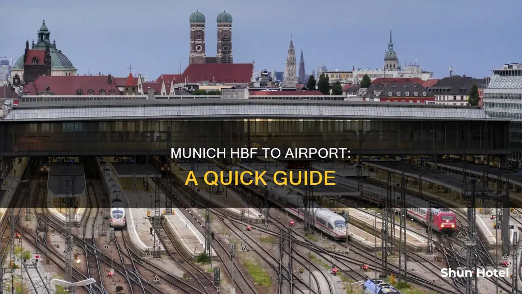 where is munich hbf to airport