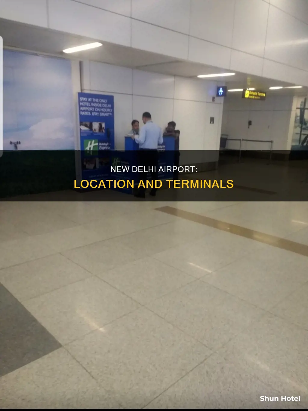 where is new delhi airport located