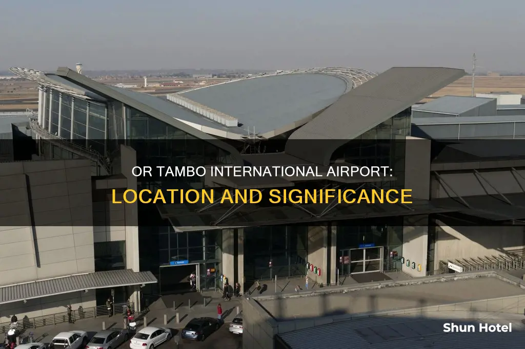 where is or tambo airport located