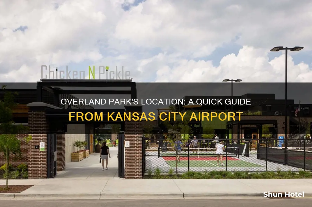 where is overland park from kansas city international airport