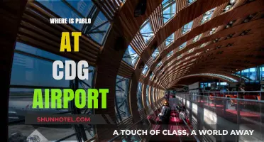 Pablo's Location at CDG Airport