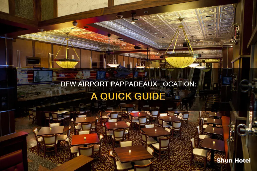 where is pappadeaux in dfw airport