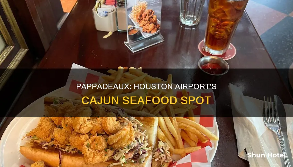 where is pappadeaux in houston airport