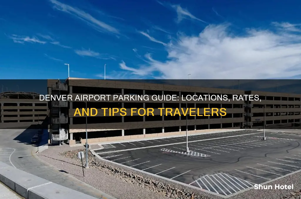 where is parking at denver international airport