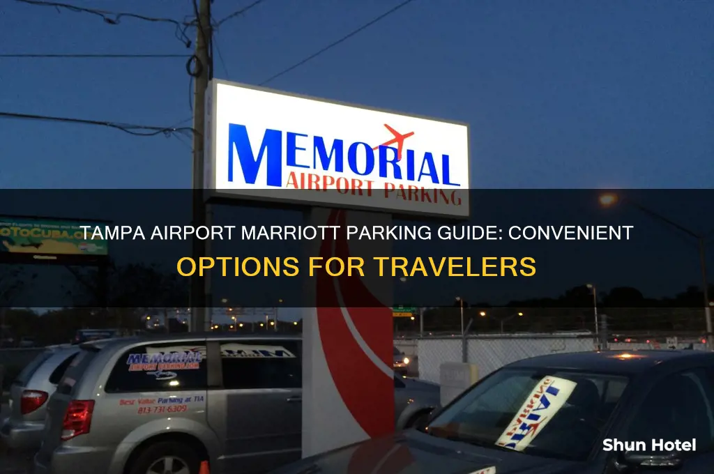 where is parking for the marriott at tampa international airport