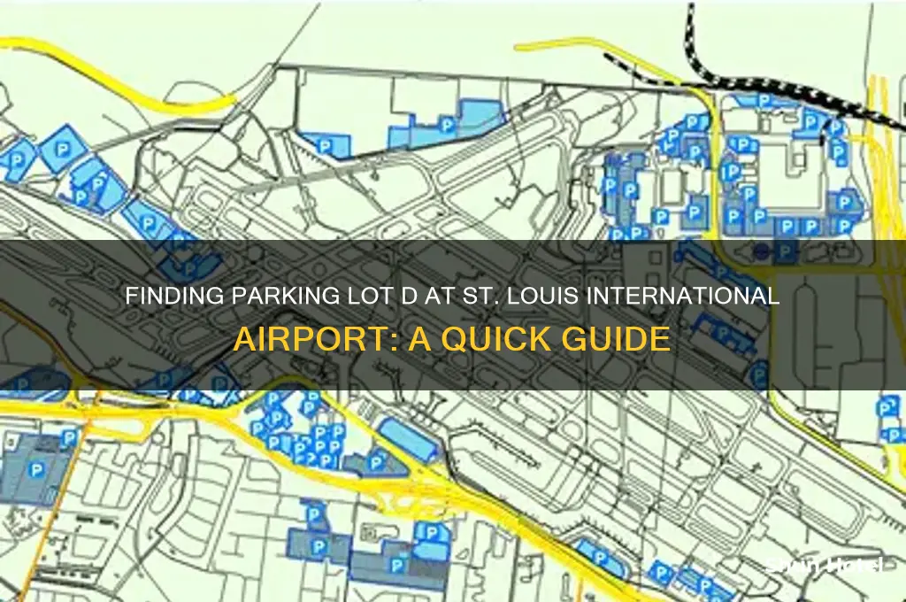 where is parking lot d at st. louis international airport