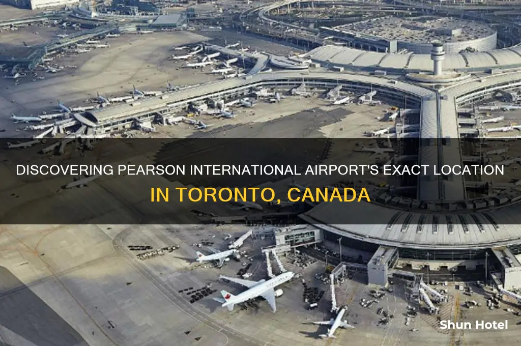 where is pearson international airport located