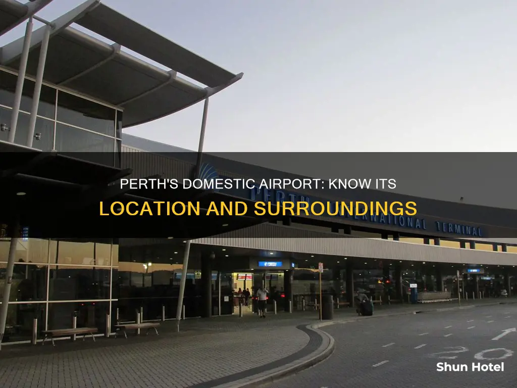 where is perth domestic airport located