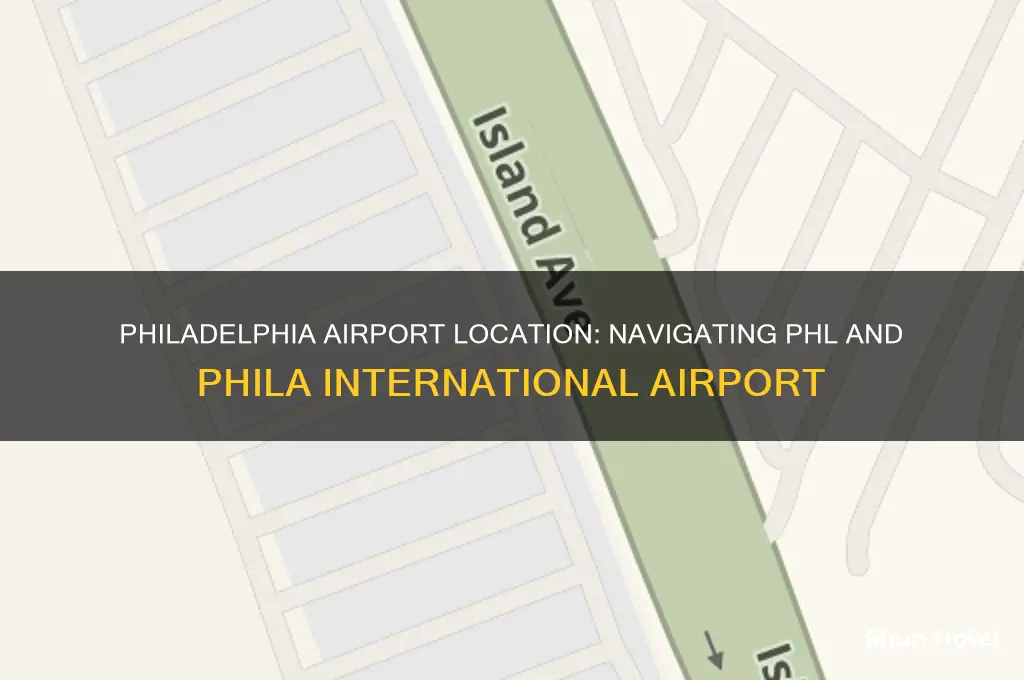 where is philadelphia airport and phila international airport