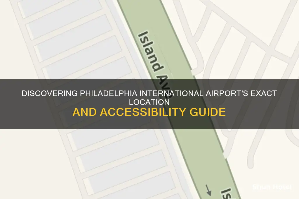 where is philadelphia international all airport