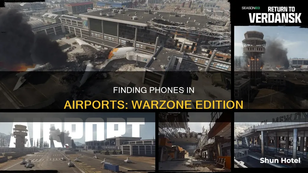 where is phone at airport warzone