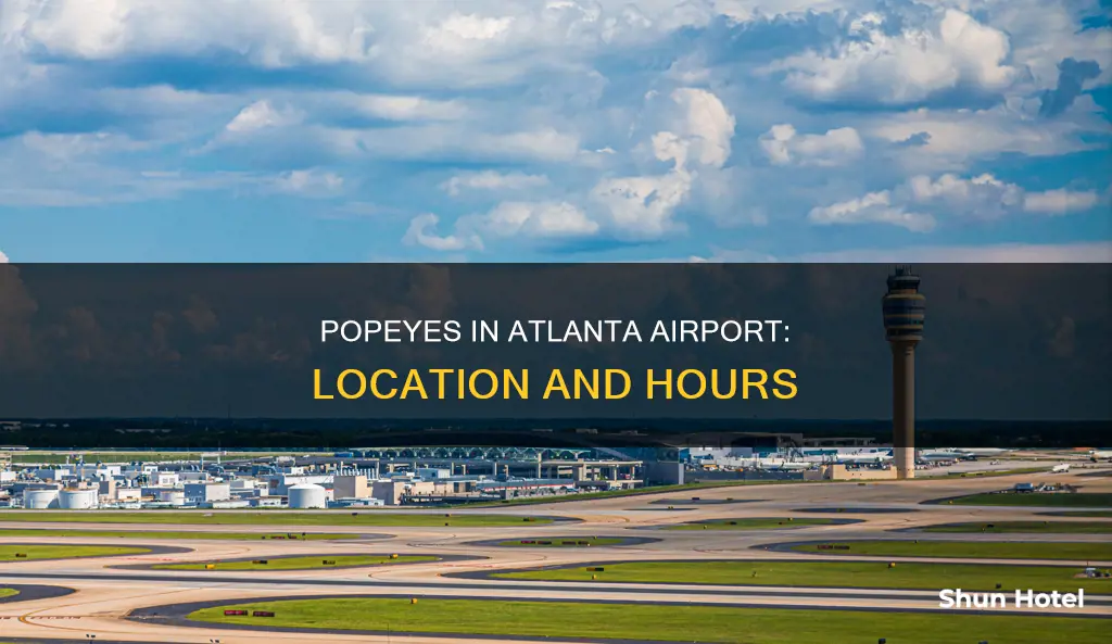 where is popeyes in atlanta airport