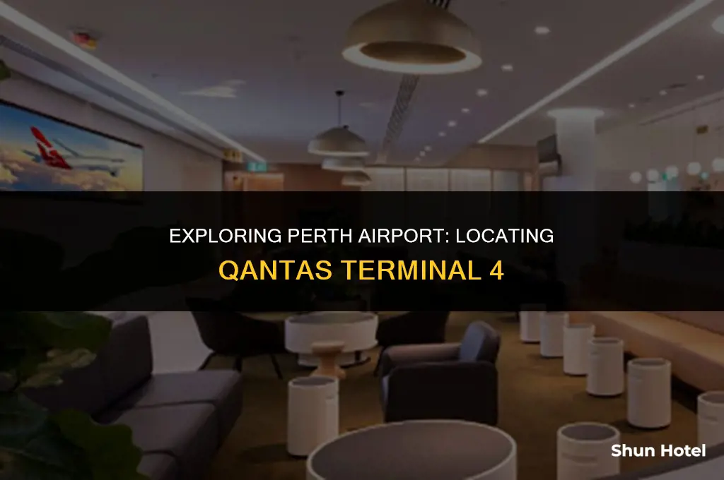 where is qantas terminal 4 perth airport