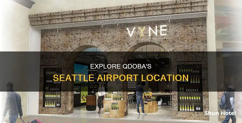where is qdoba in seattle airport