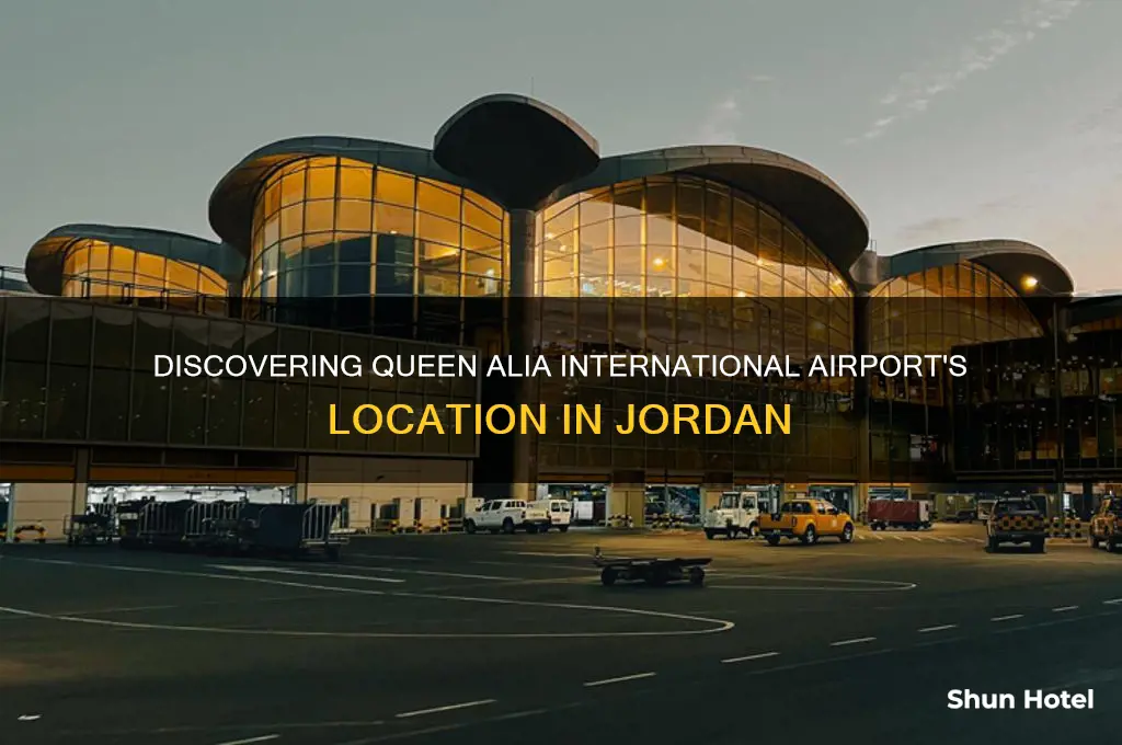 where is queen alia international airport