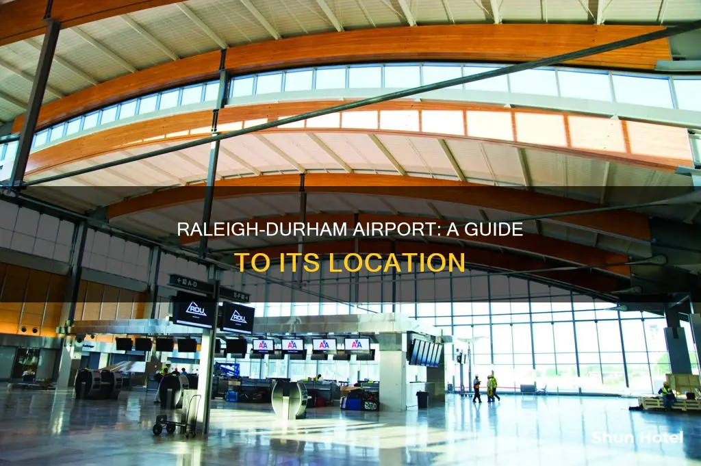 where is raleigh durham airport located