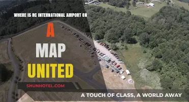 Locate RC International Airport on United States Map Guide