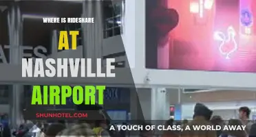 Rideshare Pickup and Dropoff at Nashville Airport