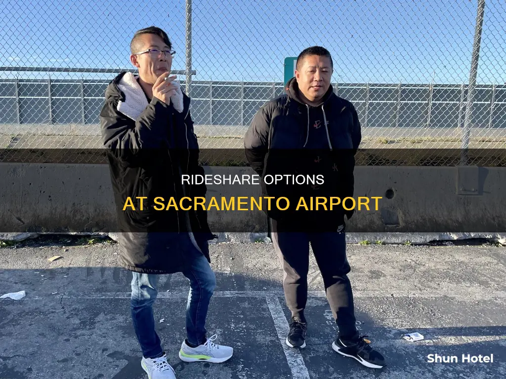 where is rideshare at sacramento airport