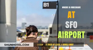 Rideshare Pickup and Dropoff at San Francisco Airport